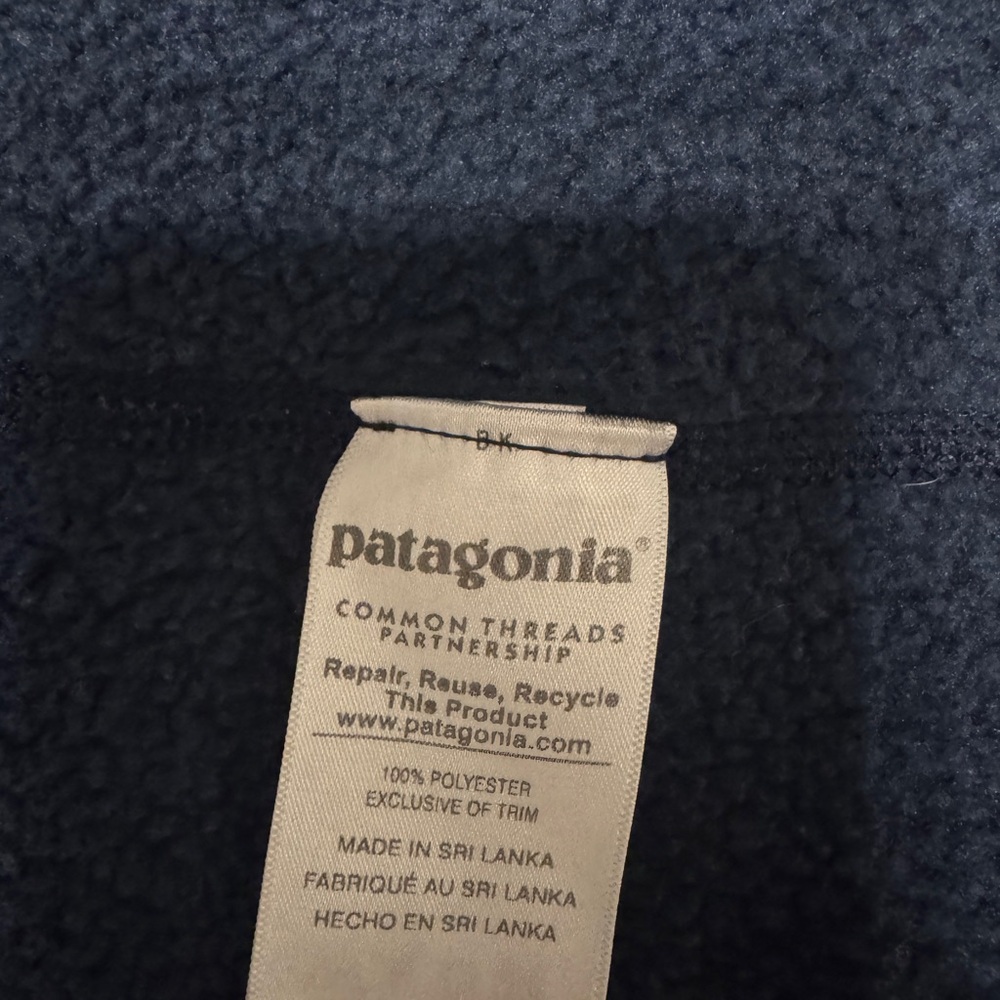 Patagonia Deep Blue Better Sweater